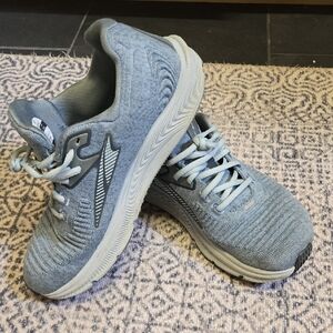 Altra Torin Women's Light Gray Knit Running Shoes Size 6.5
